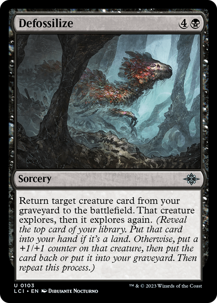 Defossilize [The Lost Caverns of Ixalan] | Dumpster Cat Games
