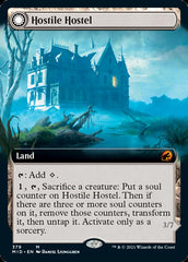 Hostile Hostel // Creeping Inn (Extended Art) [Innistrad: Midnight Hunt] | Dumpster Cat Games