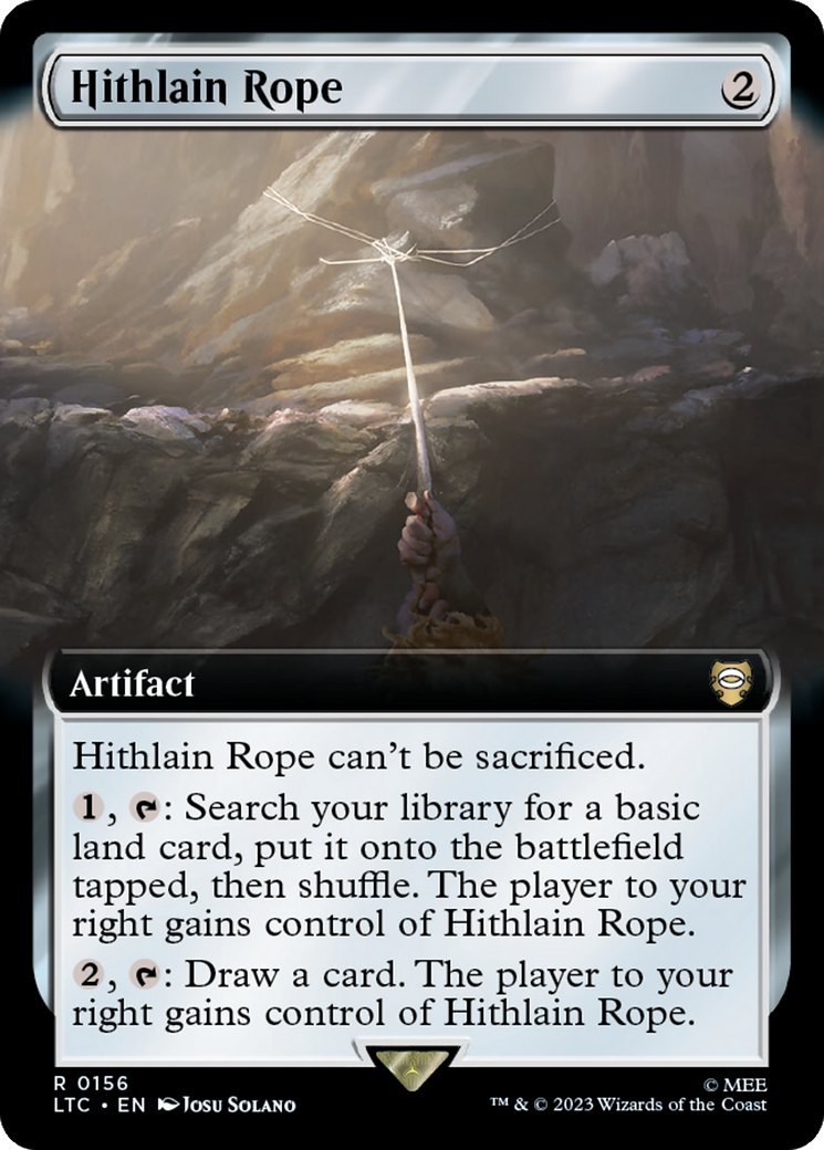 Hithlain Rope (Extended Art) [The Lord of the Rings: Tales of Middle-Earth Commander] | Dumpster Cat Games