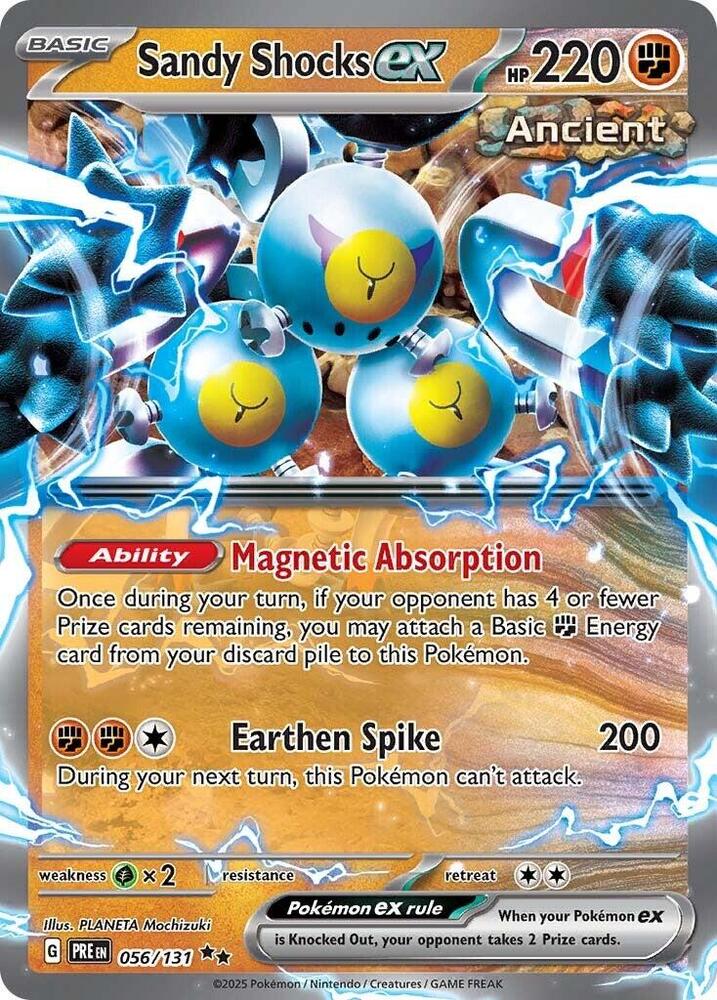 Sandy Shocks ex (056/131) [Scarlet & Violet: Prismatic Evolutions] | Dumpster Cat Games