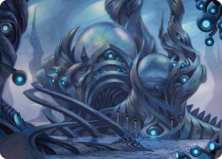 The Surgical Bay Art Card [Phyrexia: All Will Be One Art Series] | Dumpster Cat Games