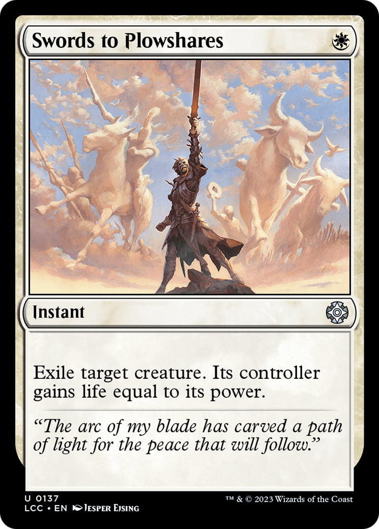 Swords to Plowshares [The Lost Caverns of Ixalan Commander] | Dumpster Cat Games