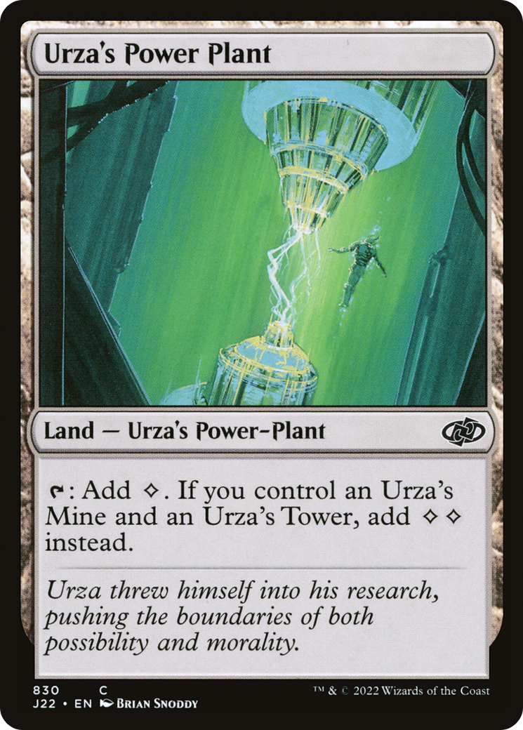 Urza's Power Plant [Jumpstart 2022] | Dumpster Cat Games