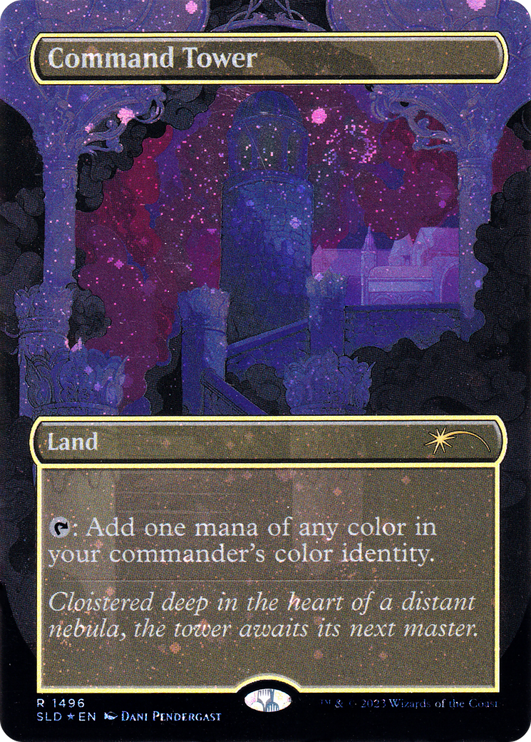 Command Tower (Galaxy Foil) [Secret Lair Drop Series] | Dumpster Cat Games