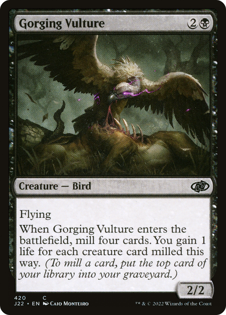 Gorging Vulture [Jumpstart 2022] | Dumpster Cat Games