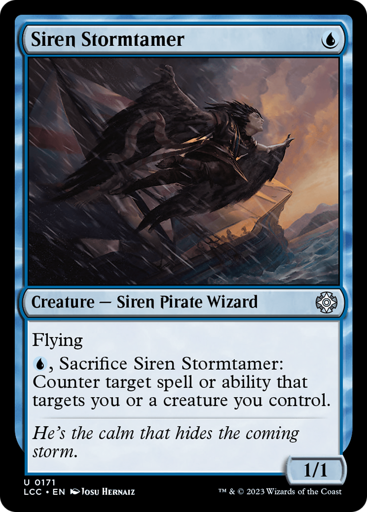 Siren Stormtamer [The Lost Caverns of Ixalan Commander] | Dumpster Cat Games