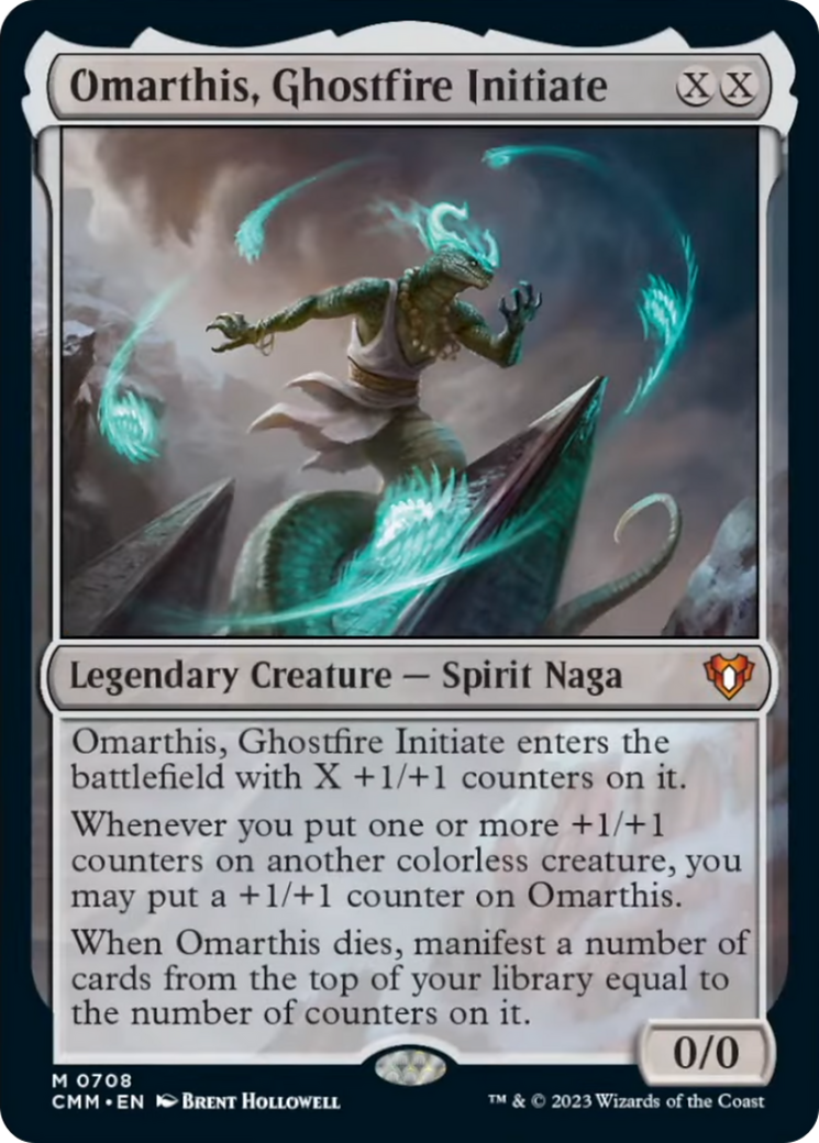 Omarthis, Ghostfire Initiate [Commander Masters] | Dumpster Cat Games