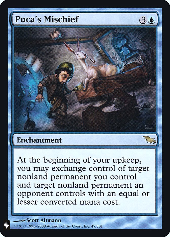 Puca's Mischief [Mystery Booster] | Dumpster Cat Games