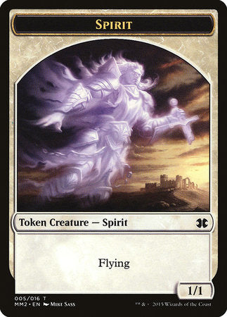 Spirit Token [Modern Masters 2015 Tokens] | Dumpster Cat Games