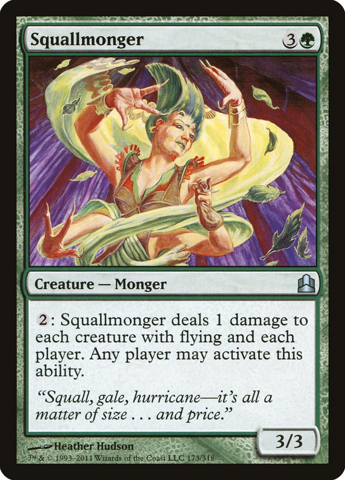Squallmonger [Commander 2011] | Dumpster Cat Games