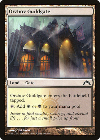 Orzhov Guildgate [Gatecrash] | Dumpster Cat Games