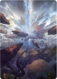 Prismatic Vista Art Card [Zendikar Rising Art Series] | Dumpster Cat Games