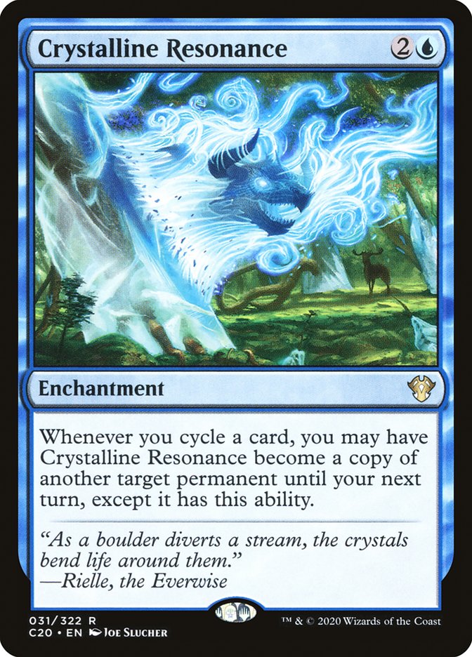 Crystalline Resonance [Commander 2020] | Dumpster Cat Games