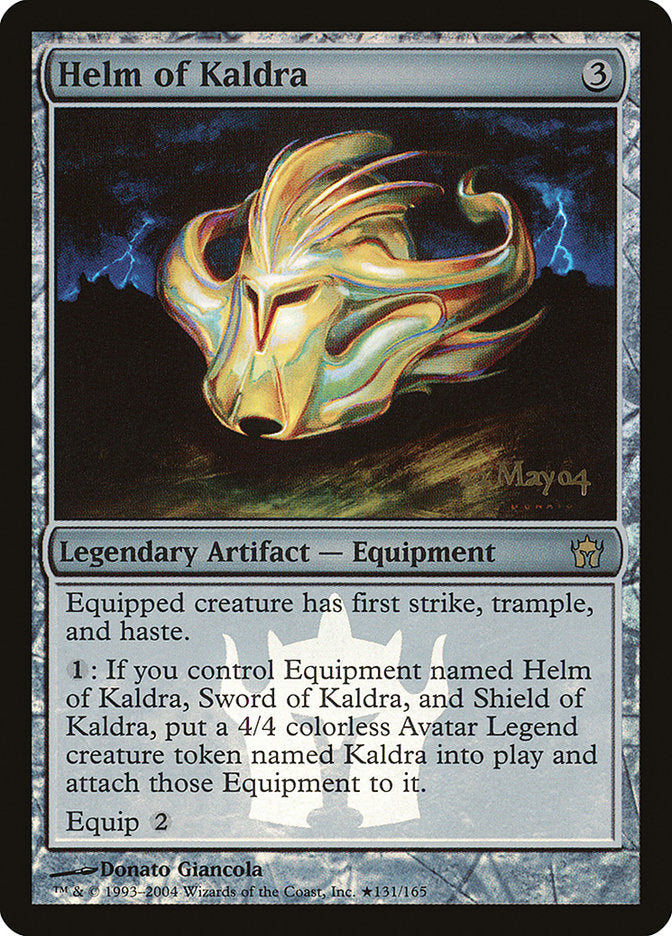 Helm of Kaldra [Fifth Dawn Promos] | Dumpster Cat Games