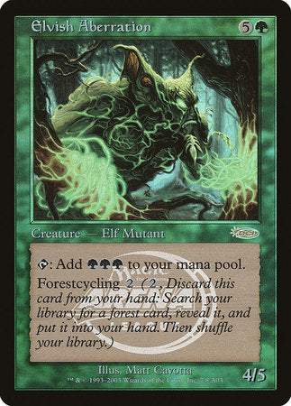 Elvish Aberration [Arena League 2003] | Dumpster Cat Games
