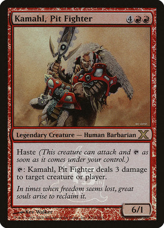 Kamahl, Pit Fighter [15th Anniversary Cards] | Dumpster Cat Games