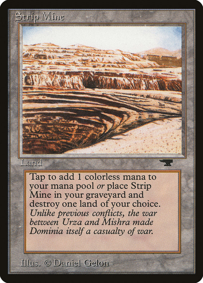 Strip Mine (Sloped Horizon) [Antiquities] | Dumpster Cat Games