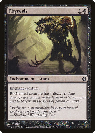 Phyresis [Mirrodin Besieged] | Dumpster Cat Games