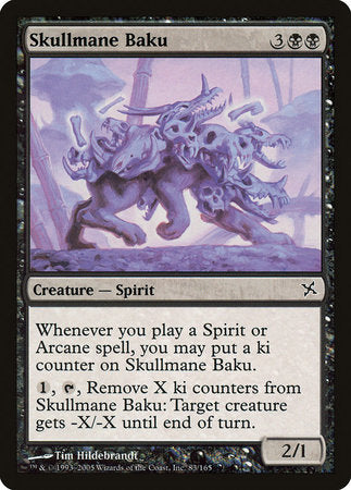 Skullmane Baku [Betrayers of Kamigawa] | Dumpster Cat Games