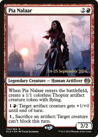 Pia Nalaar [Kaladesh Promos] | Dumpster Cat Games