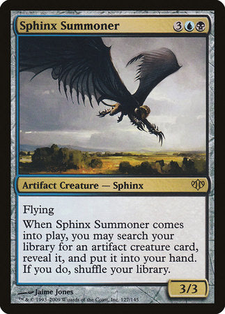 Sphinx Summoner [Conflux] | Dumpster Cat Games