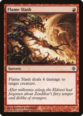 Flame Slash [Rise of the Eldrazi] | Dumpster Cat Games