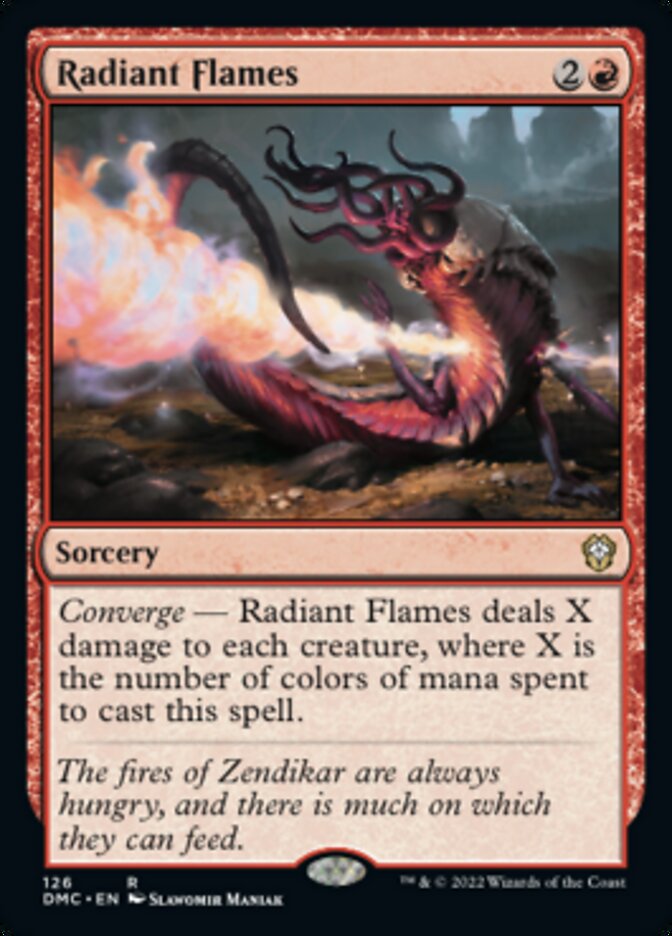 Radiant Flames [Dominaria United Commander] | Dumpster Cat Games