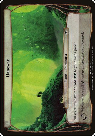 Llanowar (Planechase Anthology) [Planechase Anthology Planes] | Dumpster Cat Games