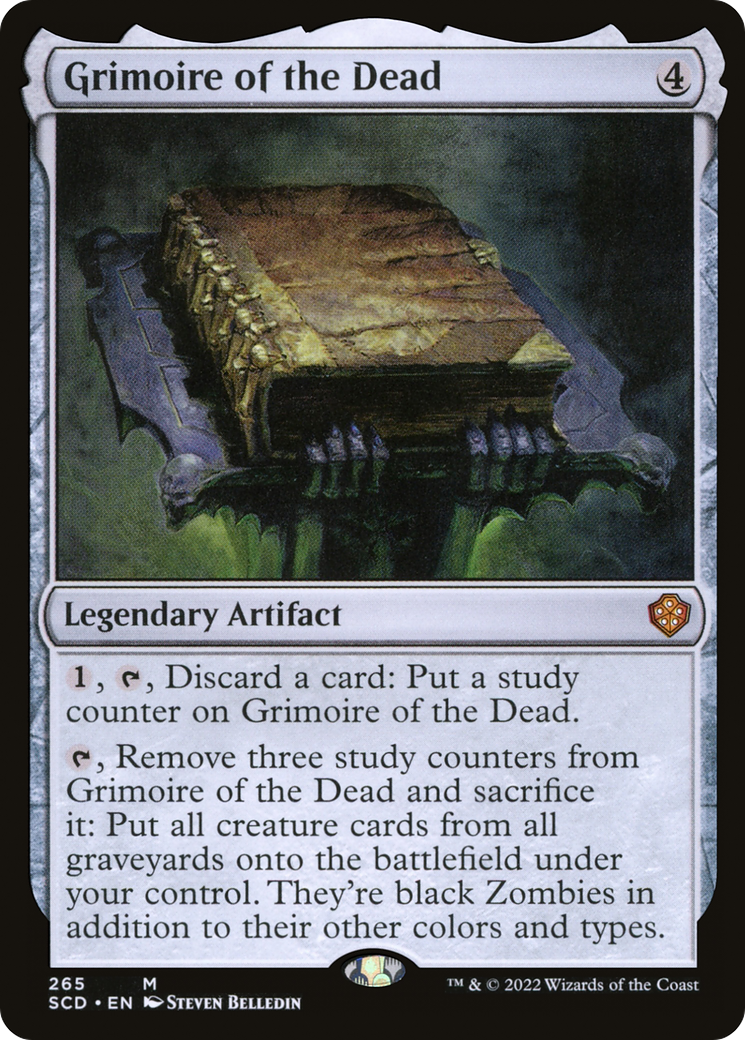 Grimoire of the Dead [Starter Commander Decks] | Dumpster Cat Games
