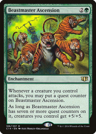 Beastmaster Ascension [Commander 2014] | Dumpster Cat Games