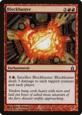 Blockbuster [Ravnica: City of Guilds] | Dumpster Cat Games
