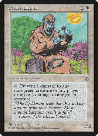 Elvish Healer [Ice Age] | Dumpster Cat Games