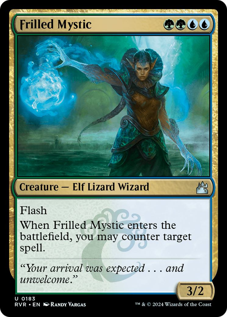 Frilled Mystic [Ravnica Remastered] | Dumpster Cat Games