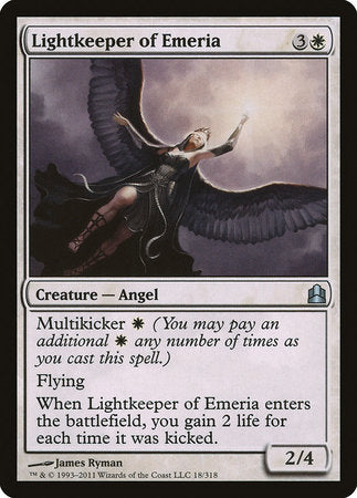 Lightkeeper of Emeria [Commander 2011] | Dumpster Cat Games