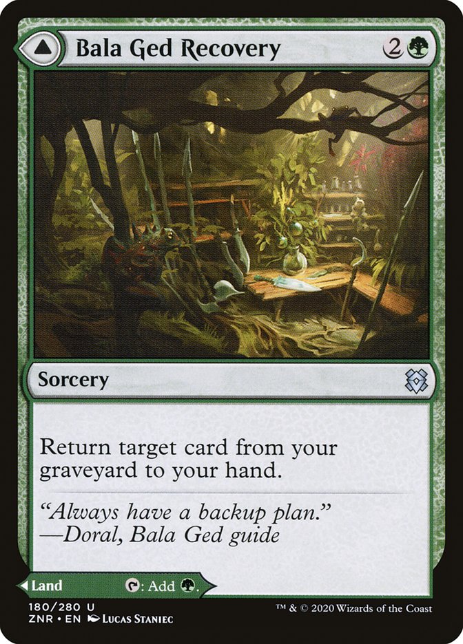 Bala Ged Recovery // Bala Ged Sanctuary [Zendikar Rising] | Dumpster Cat Games