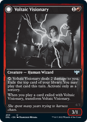 Voltaic Visionary // Volt-Charged Berserker [Innistrad: Double Feature] | Dumpster Cat Games
