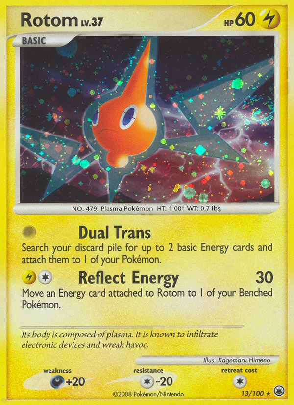 Rotom (13/100) [Diamond & Pearl: Majestic Dawn] | Dumpster Cat Games