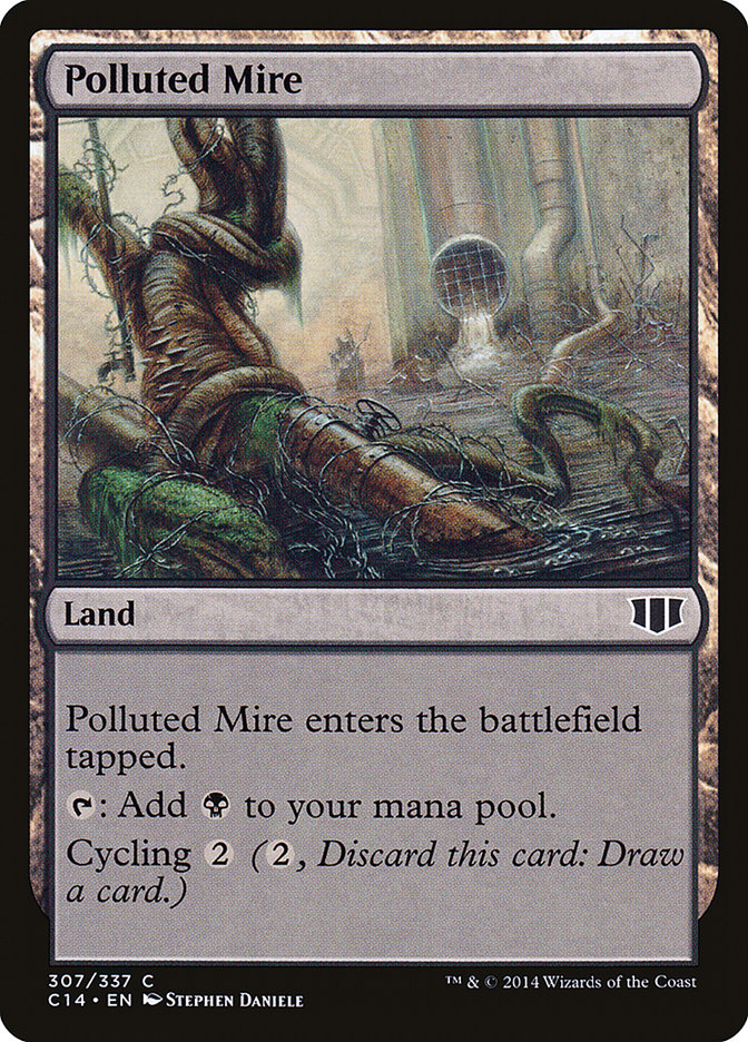Polluted Mire [Commander 2014] | Dumpster Cat Games