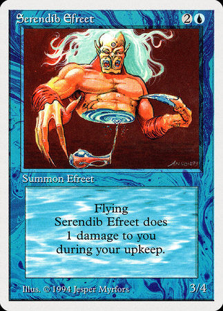Serendib Efreet [Summer Magic / Edgar] | Dumpster Cat Games
