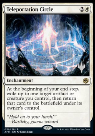 Teleportation Circle (Promo Pack) [Dungeons & Dragons: Adventures in the Forgotten Realms Promos] | Dumpster Cat Games