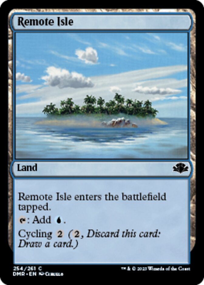 Remote Isle [Dominaria Remastered] | Dumpster Cat Games