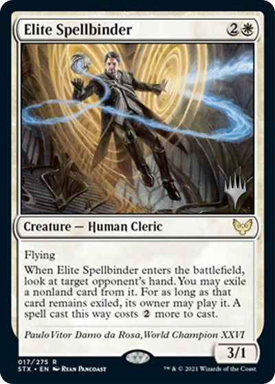 Elite Spellbinder (Promo Pack) [Strixhaven: School of Mages Promos] | Dumpster Cat Games
