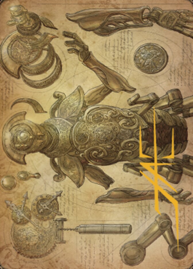 Foundry Inspector Art Card (Gold-Stamped Signature) [The Brothers' War Art Series] | Dumpster Cat Games