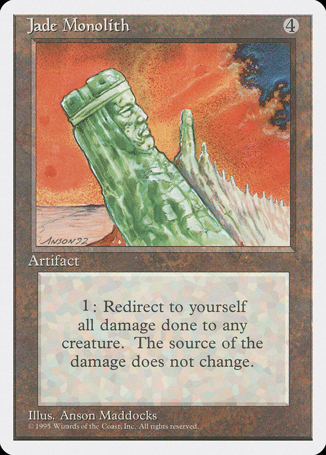 Jade Monolith [Fourth Edition] | Dumpster Cat Games