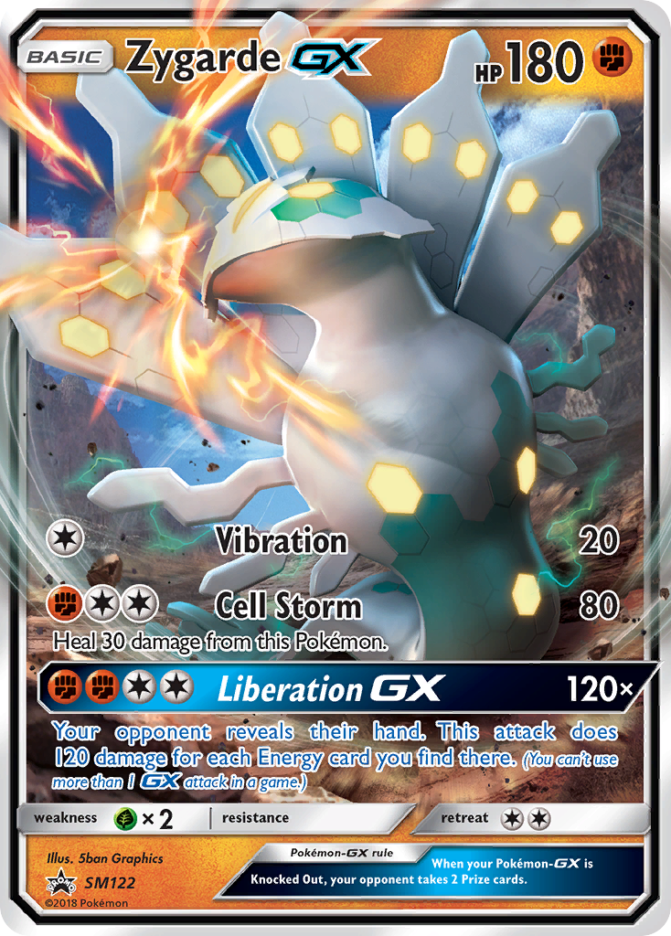 Zygarde GX (SM122) [Sun & Moon: Black Star Promos] | Dumpster Cat Games