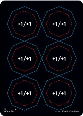 Punch Card Token (5/8) [Streets of New Capenna Commander Tokens] | Dumpster Cat Games