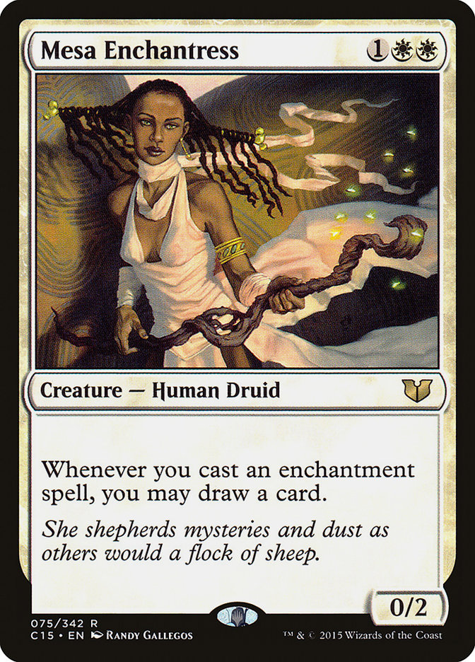 Mesa Enchantress [Commander 2015] | Dumpster Cat Games
