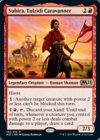 Subira, Tulzidi Caravanner [Core Set 2021] | Dumpster Cat Games
