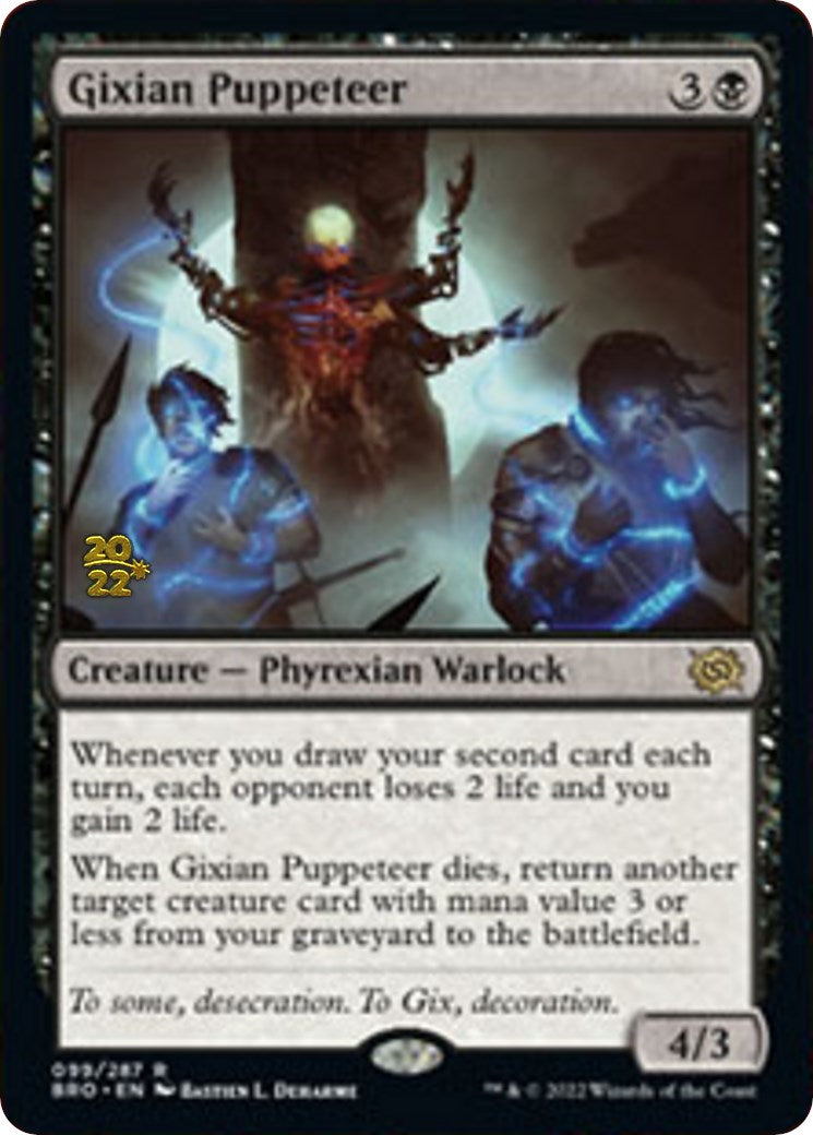 Gixian Puppeteer [The Brothers' War: Prerelease Promos] | Dumpster Cat Games