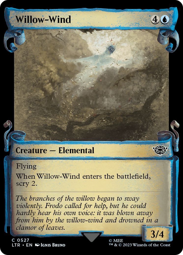 Willow-Wind [The Lord of the Rings: Tales of Middle-Earth Showcase Scrolls] | Dumpster Cat Games